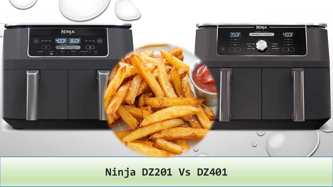Ninja DZ401 vs DZ550 DualZone Air Fryer: A Comprehensive Battle of