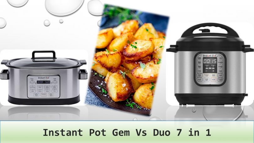 Instant Pot Gem Vs Duo 7 in 1
