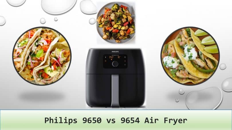 Philips 9650 vs 9654 Air Fryer