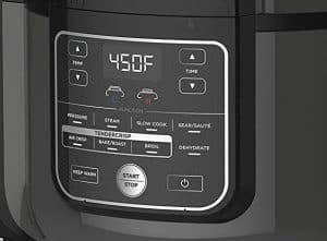 Ninja Foodi Pressure cooker with tendercrisp Op302 Control