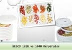 NESCO 1018 vs 1040 Dehydrator