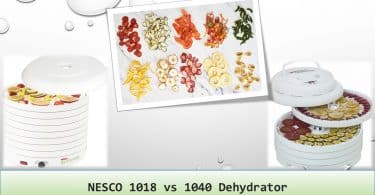 NESCO 1018 vs 1040 Dehydrator