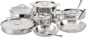 All Clad D3 Cookware