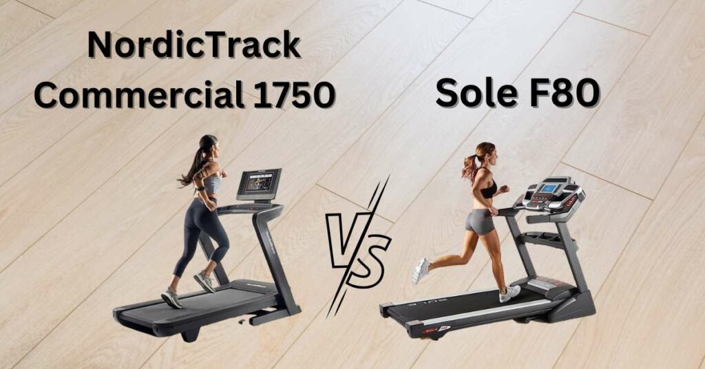 NordicTrack Commercial 1750 VS SOLE F80