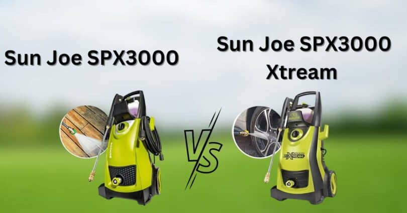 sun joe spx3000 vs spx3000 xtream
